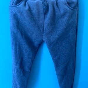 Gray joggers